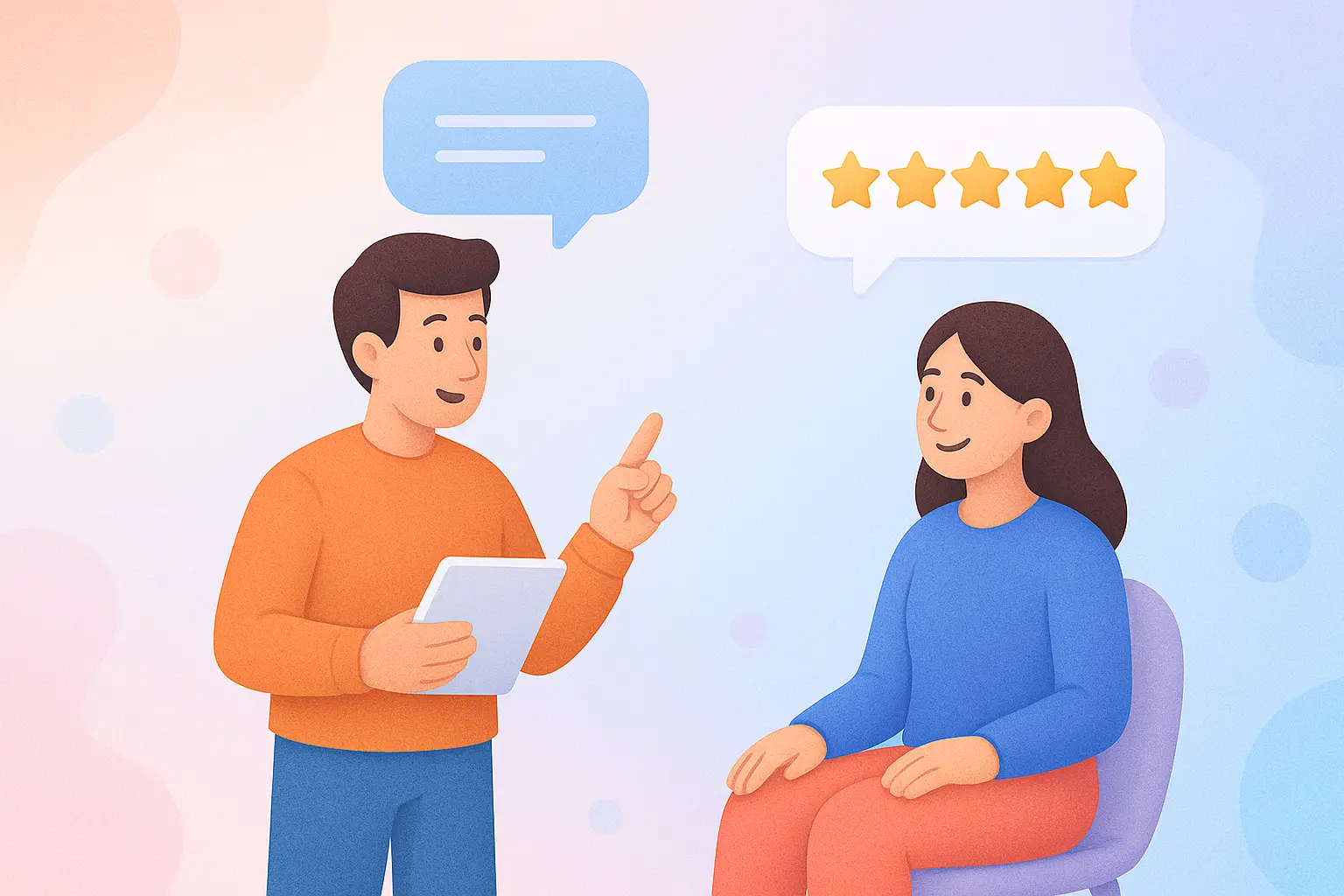 Consumer review experts with ratings